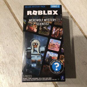 New Roblox Deluxe Mystery Pack Werewolf Mystery: Scientist Series 2 New NIB